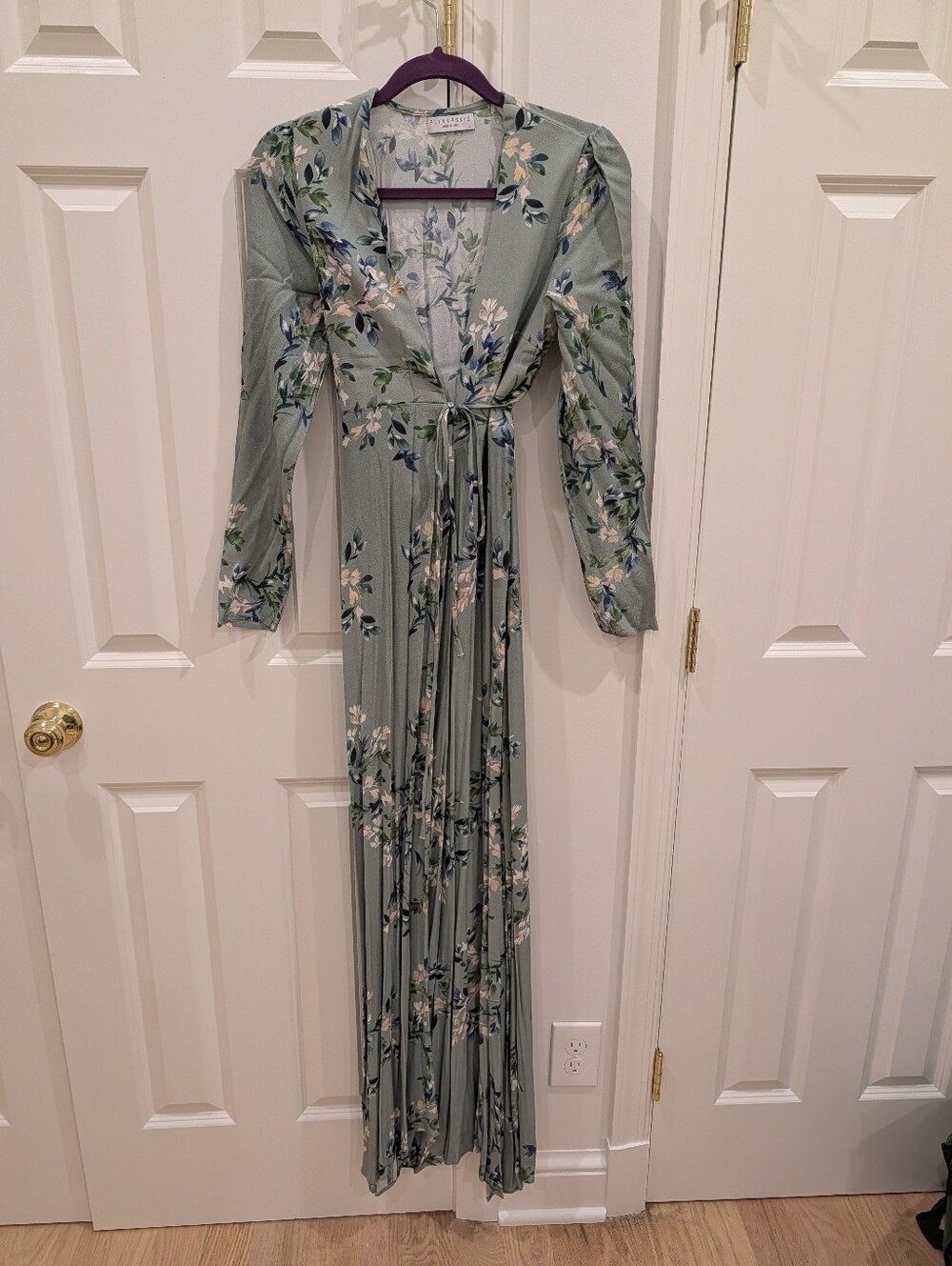Flynn Skye Floral Wrap Maxi Dress